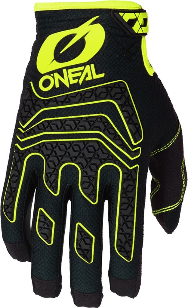 Oneal Sniper Elite Motocross Handschuhe, schwarz/gelb, M