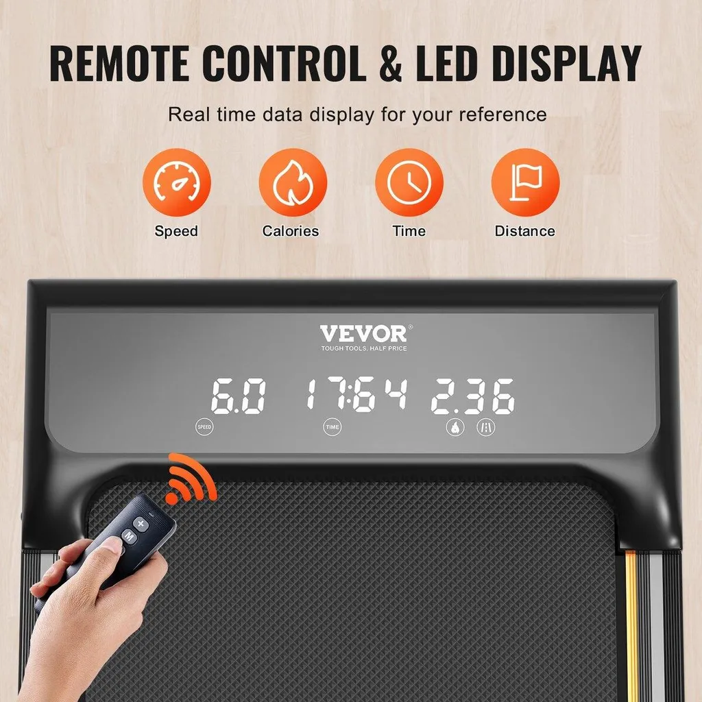 Tapis de marche plat pour bureau connecté avec télécommande sans fil - 5