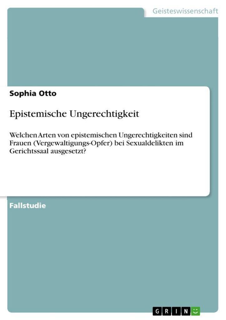 Epistemische Ungerechtigkeit