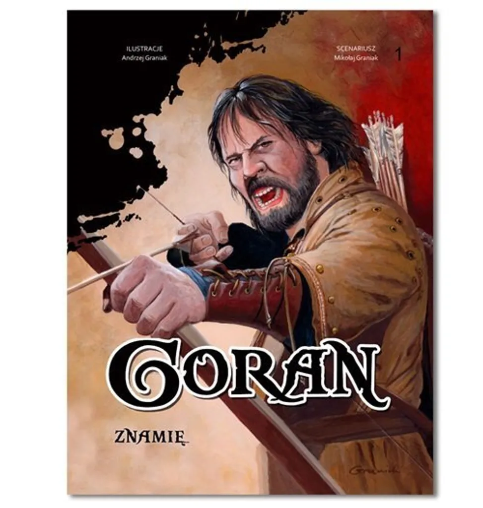 Goran volume 1 Znamie : illustration haut de gamme et scénario épique