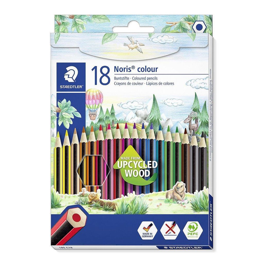 Noris Colour Wopex Bleistifte 18 Farben STAEDTLER Produktbild 3