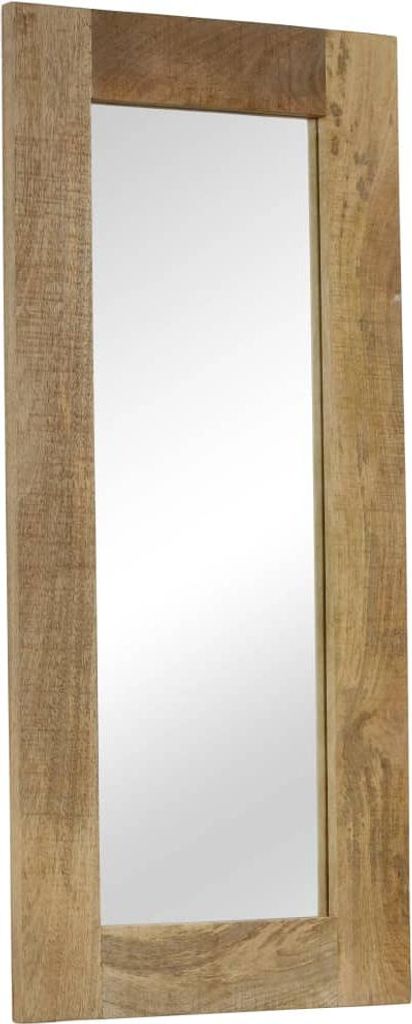 vidaXL Spiegel Mangoholz Massiv 50 x 110 cm