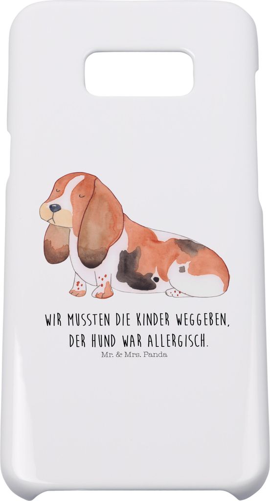 Mr. & Mrs. Panda Samsung Galaxy S8 plus Handyhülle Hummeln Kleeblatt - Weiß - Geschenk, Hummel, Biene Deko, glücklich Werden, sein, Spruch Posit...