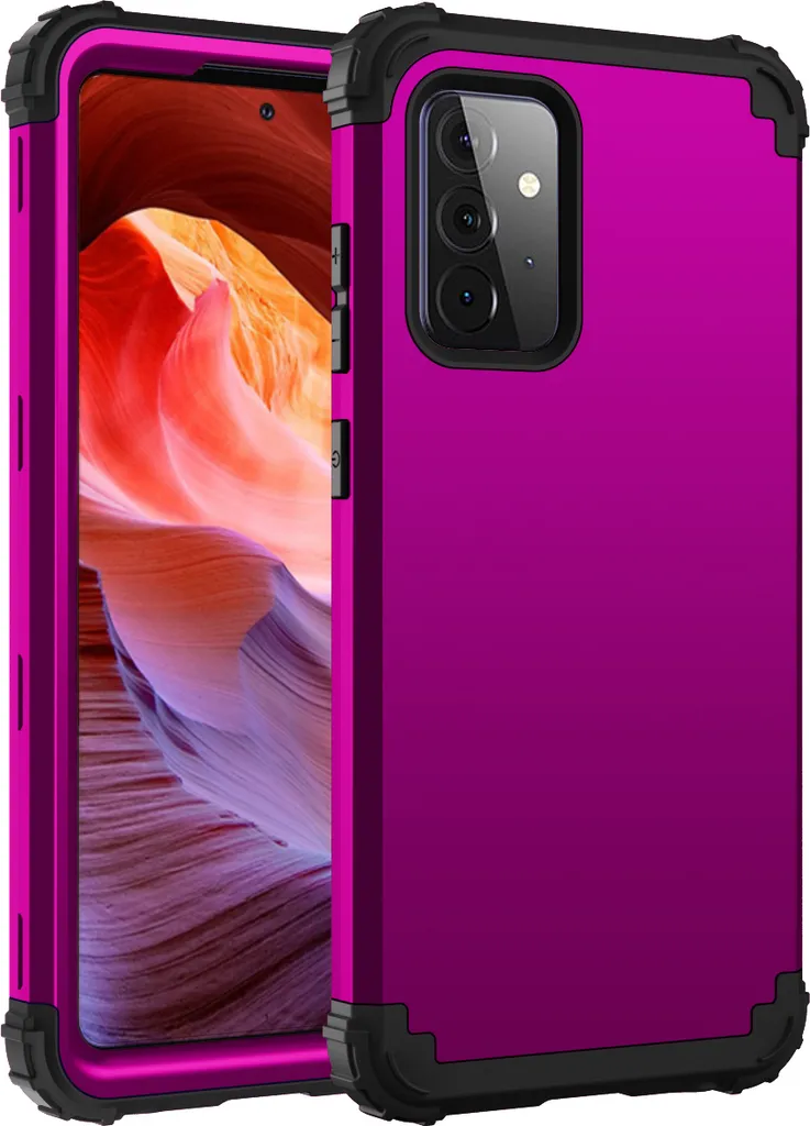 Cover Viola Samsung A72 5G Resistente - Hybrid 3in1 Shockproof Design