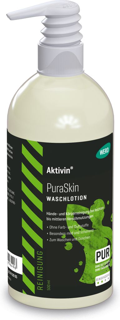 Aktivin Waschlotion PuraSkin, 500 ml Dispenserflasche