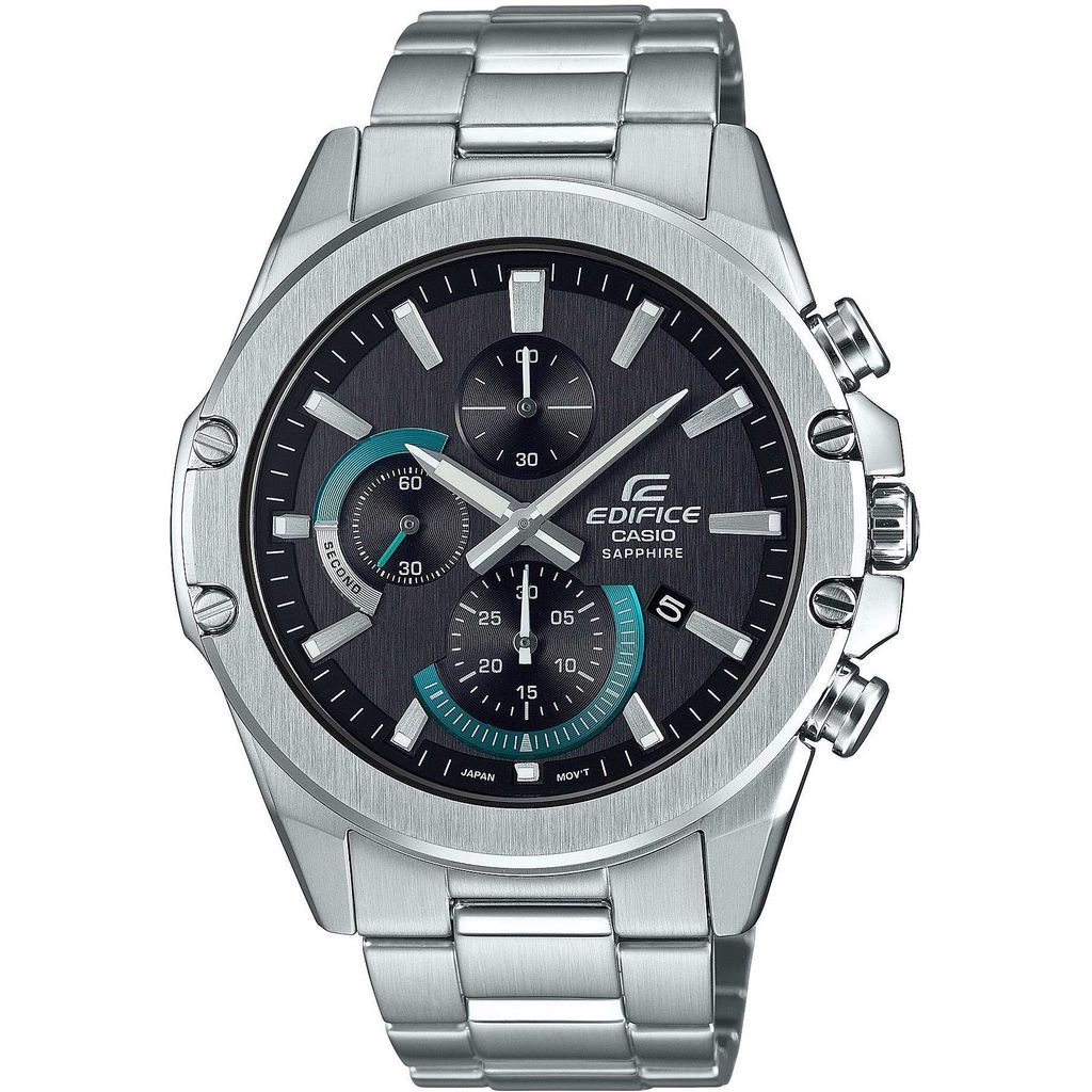 Casio EDIFICE Momentum Slim Chronograph, szafirowe Zdjęcie produktu 