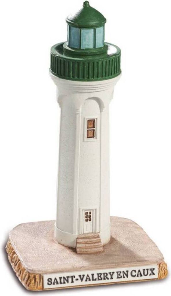 Französischer Leuchtturm Saint Valery en Caux Jetee de l'Ouest 11cm