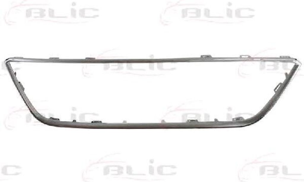 BLIC 6502-07-6614991P Rahmen Kühlergrill Kühlergitter für SEAT Leon ST (5F8) Chrom