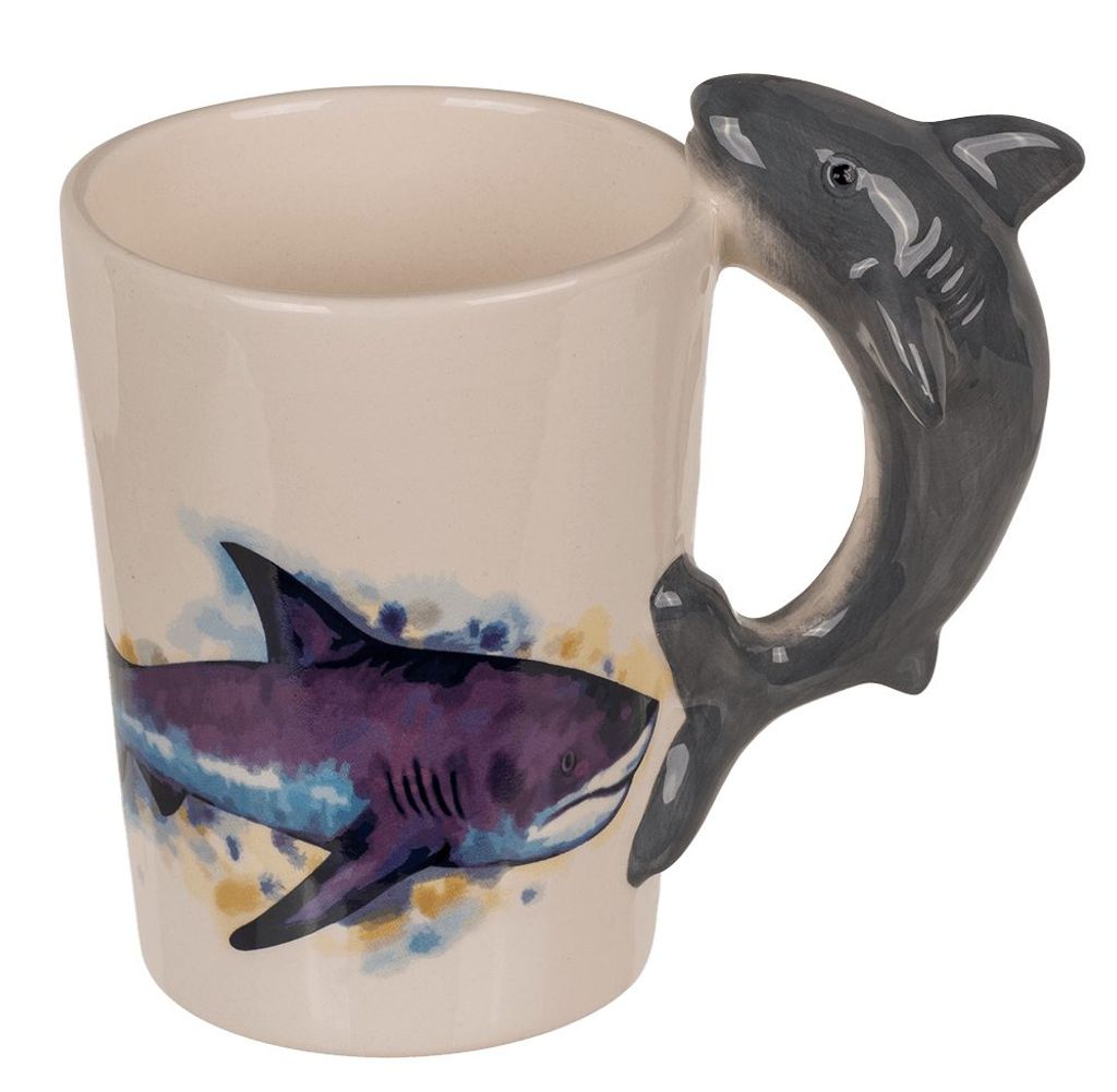 Kaffetasse ca. 300 ml mit 3D Meereswelt Design Tasse Kindertasse