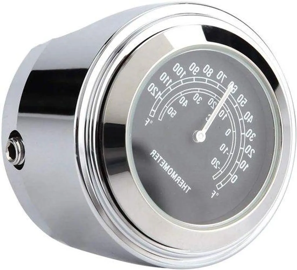 Thermomètre extérieur pour moto fixation guidon idéal pour le voyage
