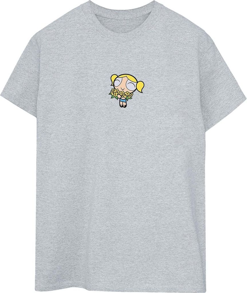 The Powerpuff Girls - T-Shirt für Damen BI51038 (M) (Grau) Produktbild 