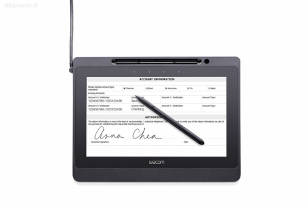 WACOM Stift-Display Unterschriftenpad 10,1" Image du produit 