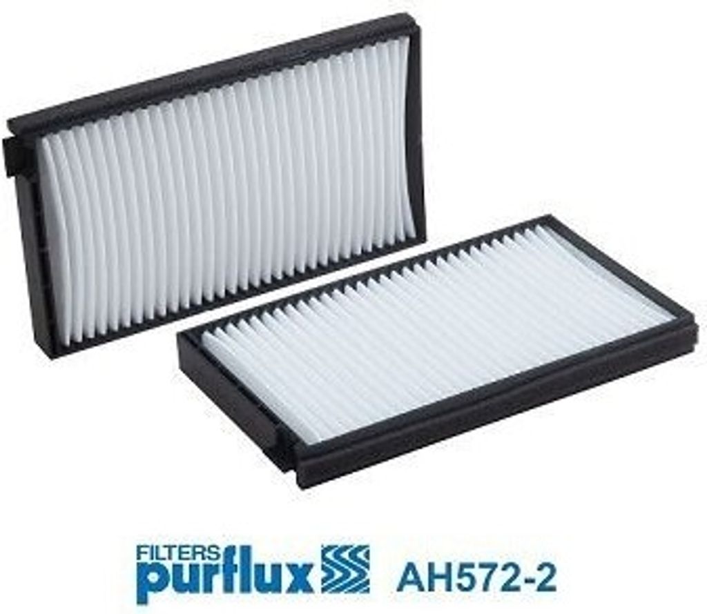PURFLUX AH572-2 Innenraumfilter Pollenfilter für HYUNDAI Produktbild 