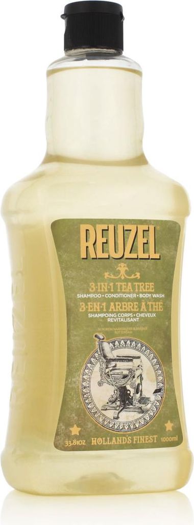 Reuzel Szampon, odżywka i żel pod prysznic Tea Tree, 1000ml Obrázek produktu 