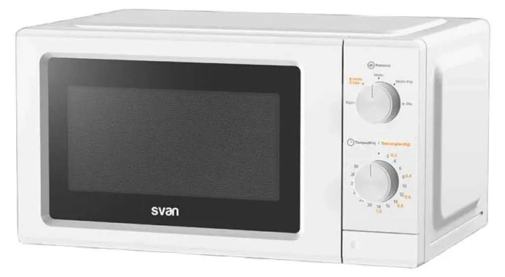 Micro-ondes compact pour studio 19L Svan SMW19700 réchauffage facile