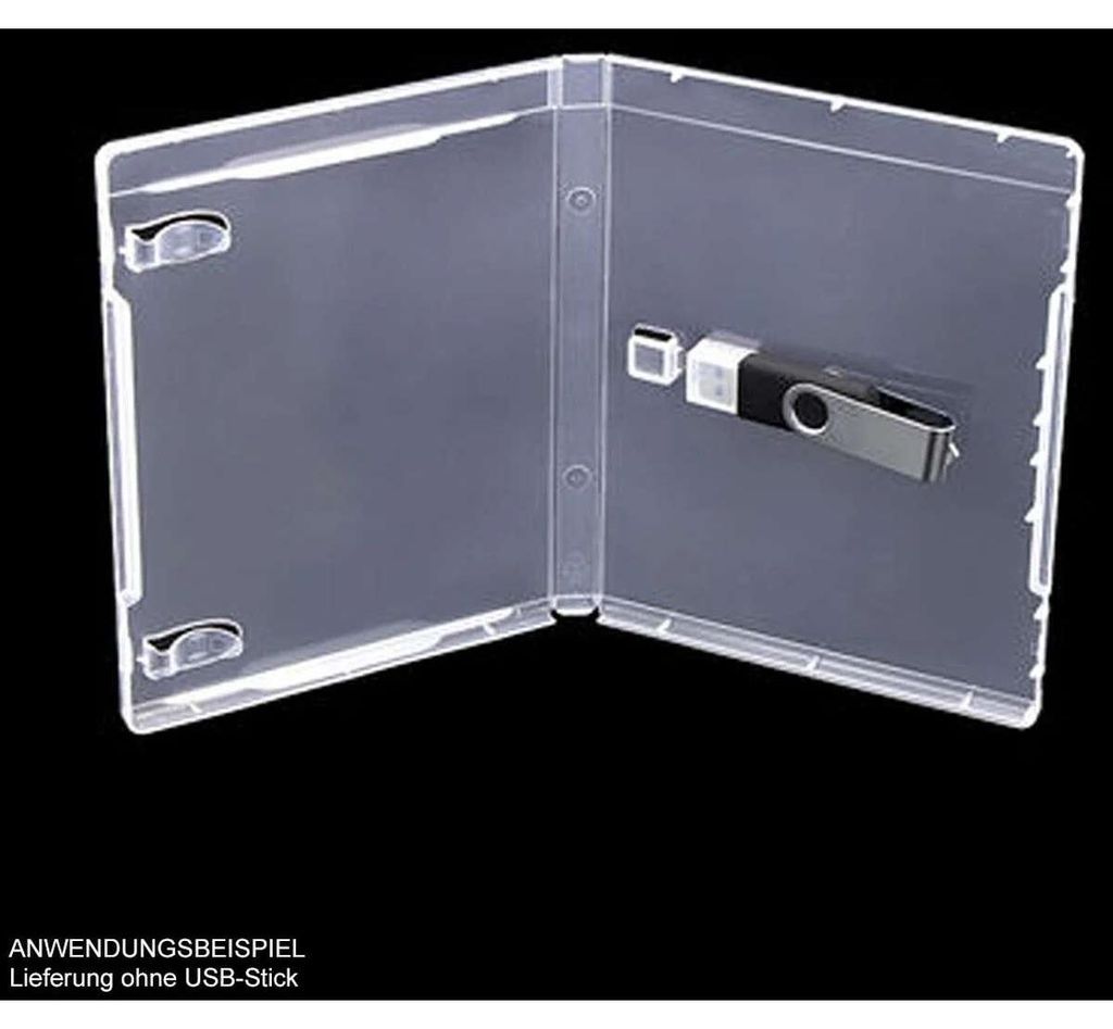 Custodia vuota MediaRange per chiavette USB, custodia BD, Immagine del prodotto 