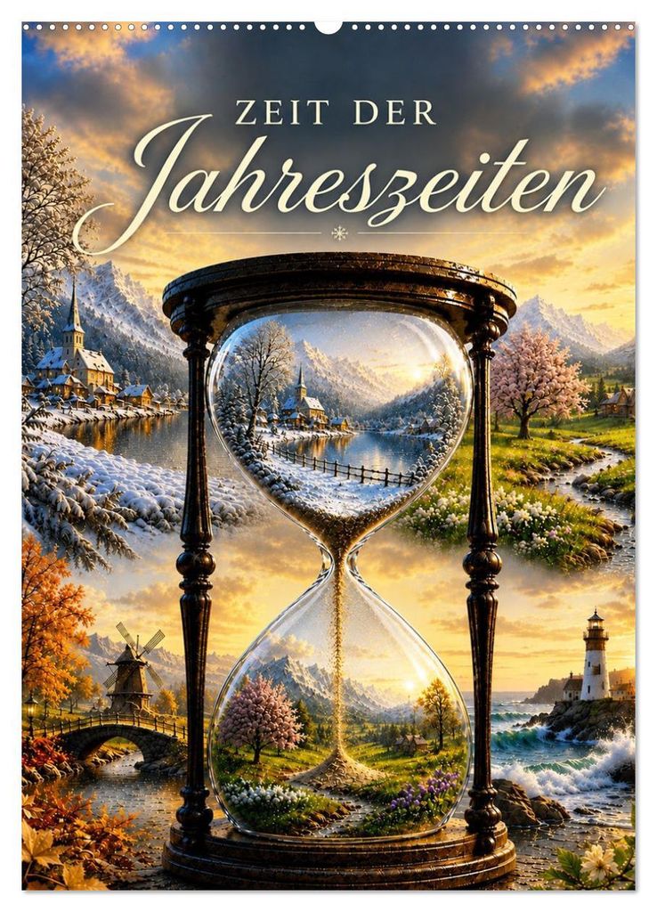 Zeit der Jahreszeiten (Wandkalender 2027 DIN A2 hoch), CALVENDO Monatskalender