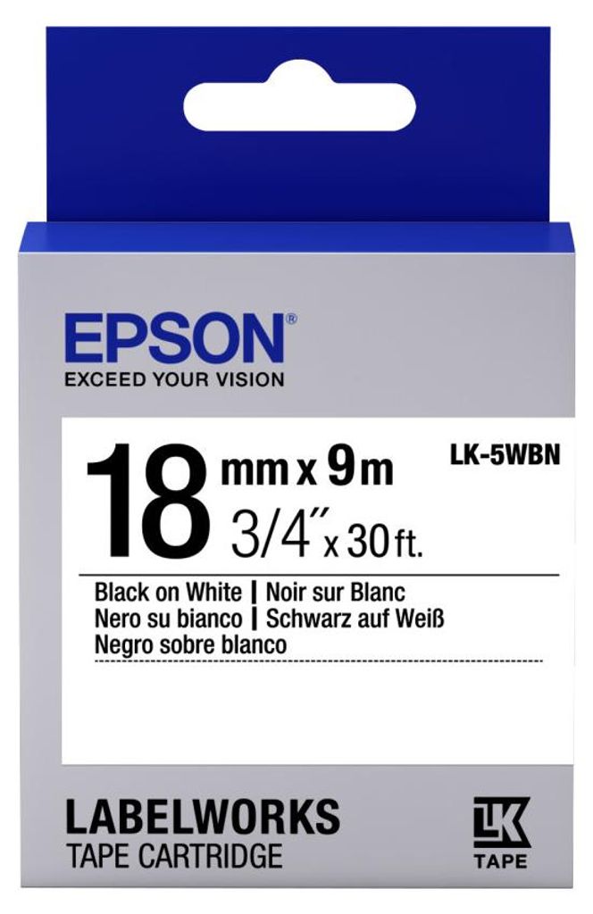 Epson LK-5WBN ruban d'étiquette Image du produit 