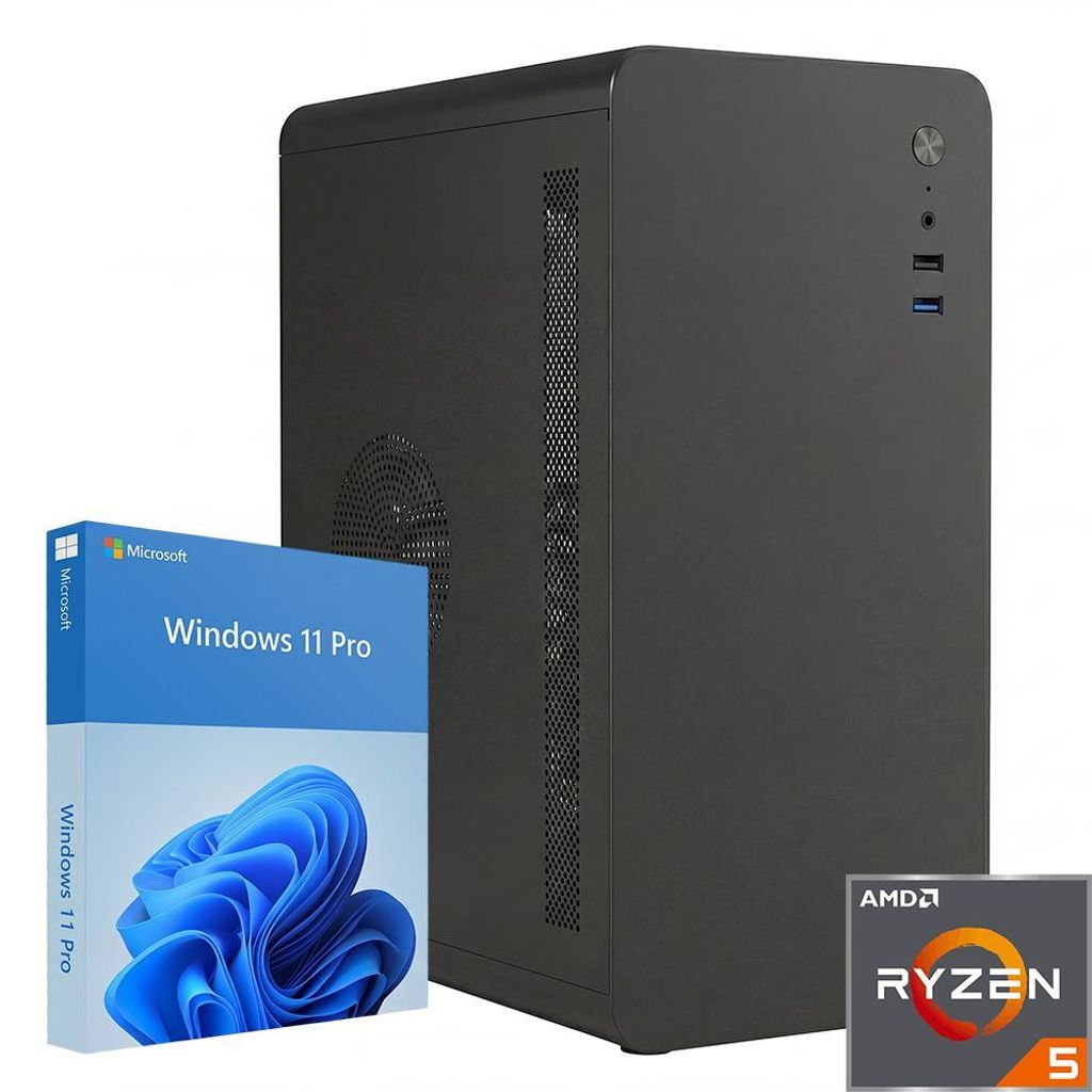 AMD Ryzen 5 - 16 GB DDR4 - 500 GB SSD - WLAN - Bluetooth - Produktbild 