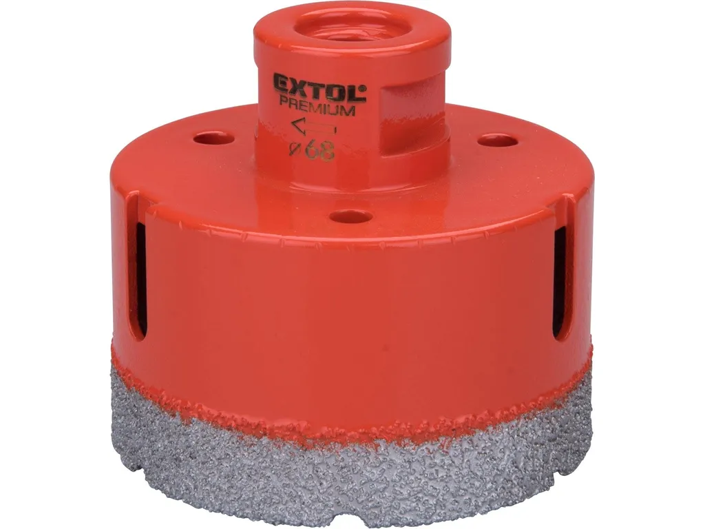 Percez le grès cérame sans casse avec la couronne diamantée M14 68mm