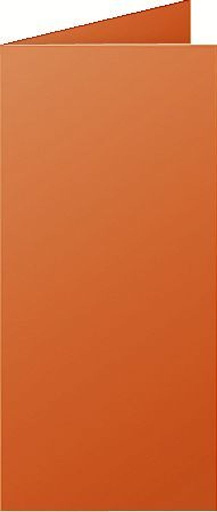 Pollen Doppelkarten Kardinalrot DL 106x213mm 210g Pack 25