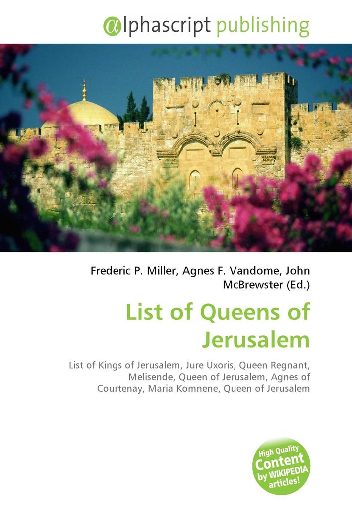 List of Queens of Jerusalem