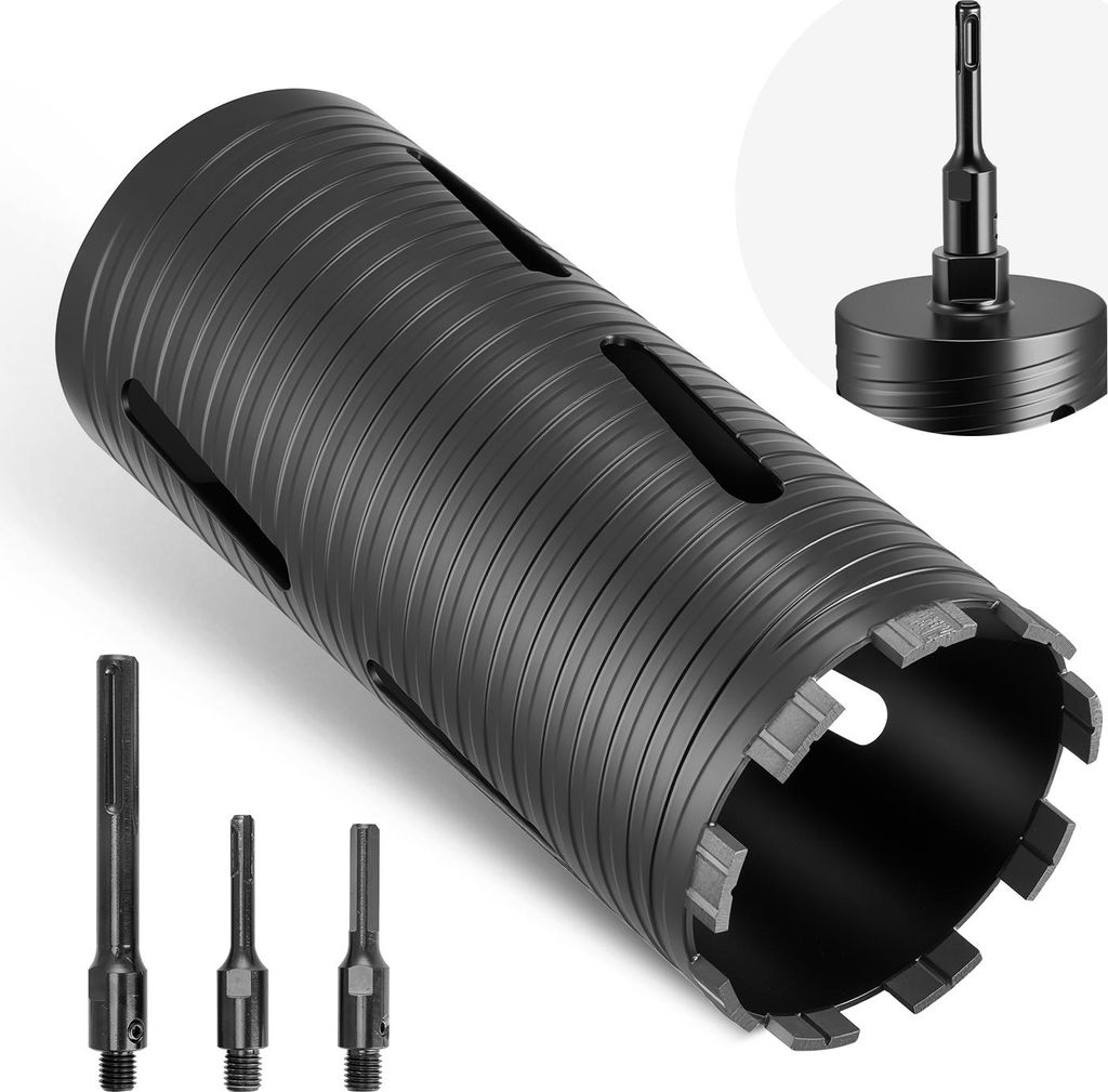 Trépan de carottage VEVOR Couronne de forage φ 102 mm 241 Image du produit 