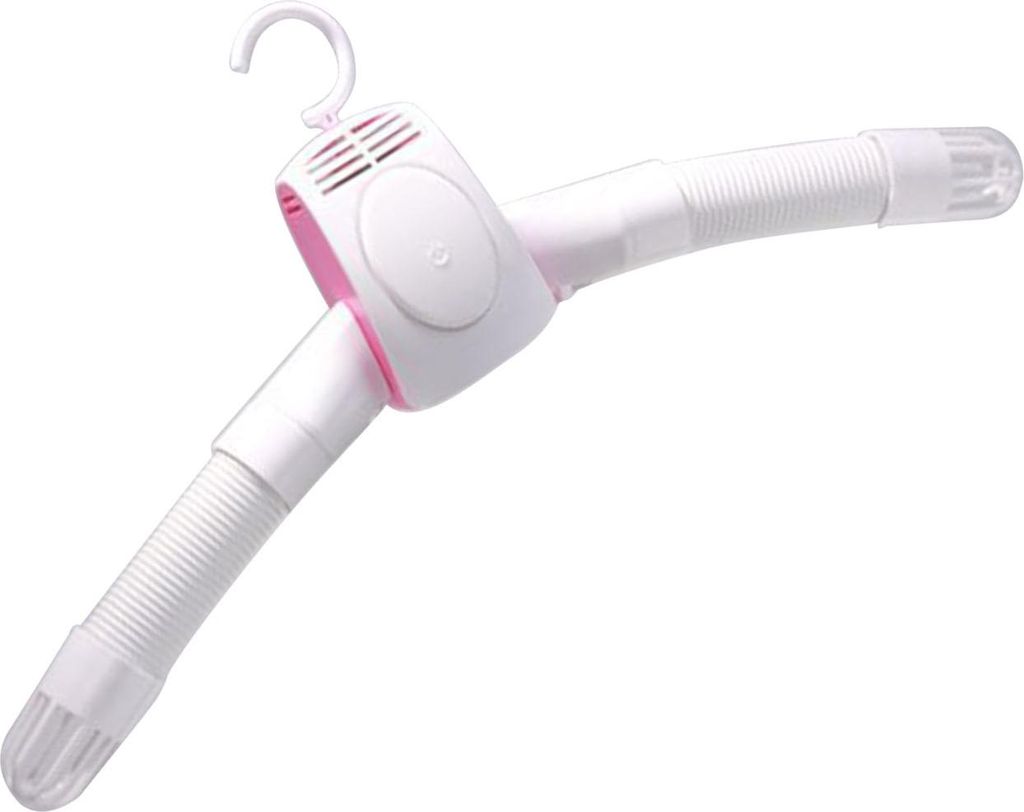 Tragbarer elektrischer Reisewäschetrockner Kleiderbügel Smart Shoes Clothes Rack Hanger Electric Dryer Machine White Pink EU Plug