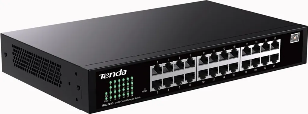 Switch PoE+ 410W Tenda TEG2228P-24-410W Administrable 24 Ports Gig