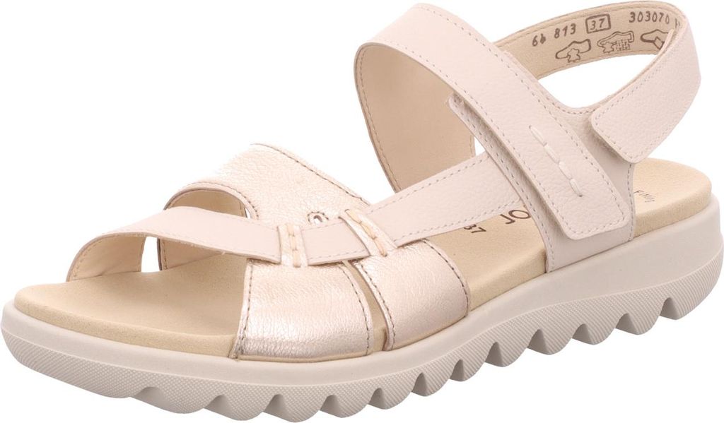 Gabor Fashion sandalo da donna beige, Colore:beige/fango, Immagine del prodotto 