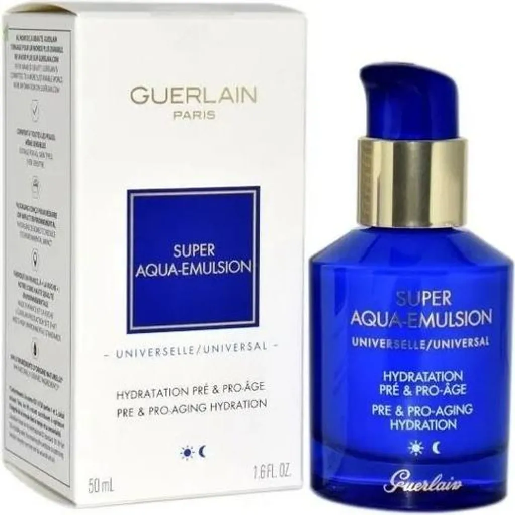 Émulsion Hydratante Visage Guerlain Super Aqua - Fluide Anti-Âge