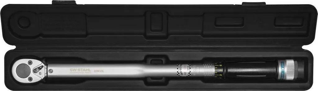 Clé dynamométrique 40-200 Nm SW-Stahl 03933L robuste et précise