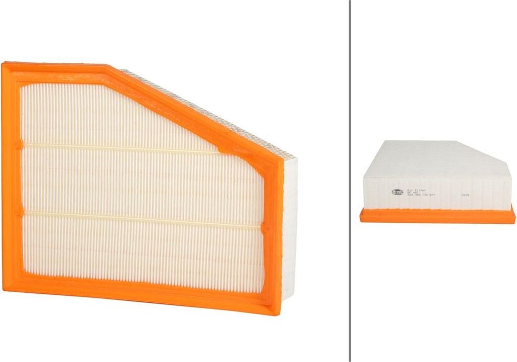 Luftfilter-Einsatz 282 x 227 mm HELLA IAM-Expertise passend für u.a. AUDI A1