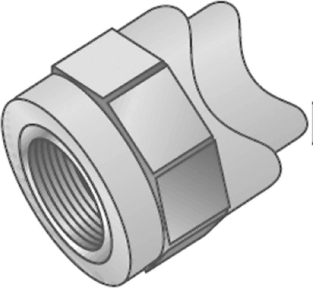 KE Kelit KE43, KELEN, Sattelstück, mit IG, 40-50x1/2", 1 Stk.