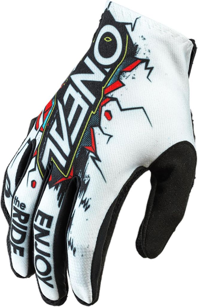 Oneal Matrix Villain 2 jeugdige motocrosshandschoenen, wit, Productafbeelding 