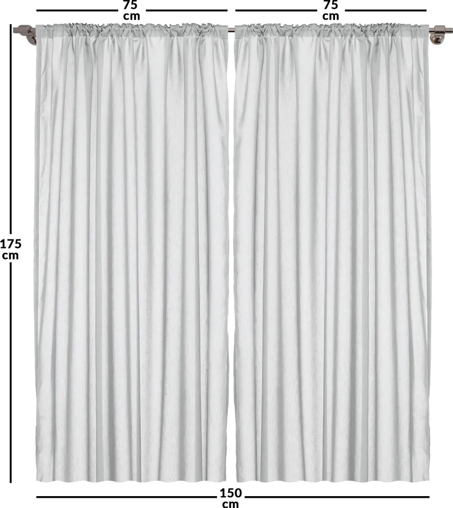 Tende Arredo Kids ABAKUHAUS Magia e Unicorni Set 2 Pannelli 75x175 - 6