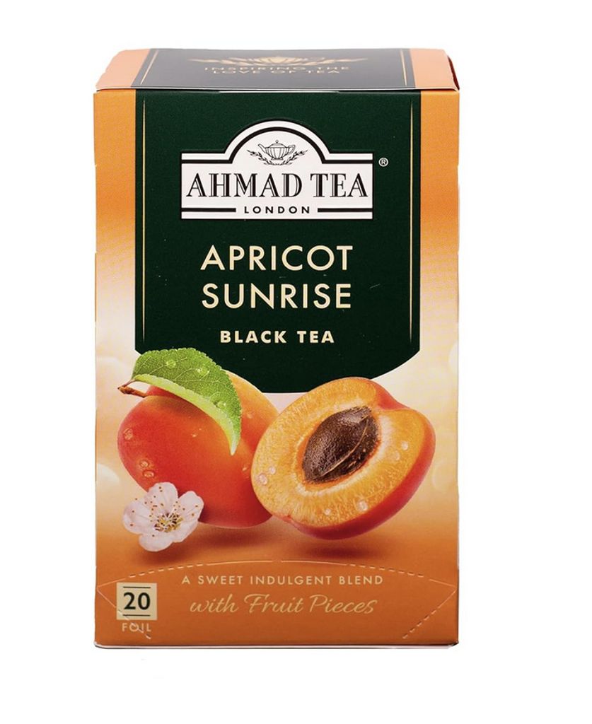 Ahmad Tea - Tè nero al gusto di pesca 40g, 20 bustine Immagine del prodotto 