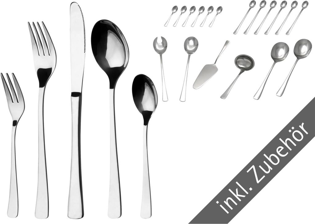 Gräwe Tafelbesteck 48-teilig - Material aus Edelstahl 18% Produktbild 