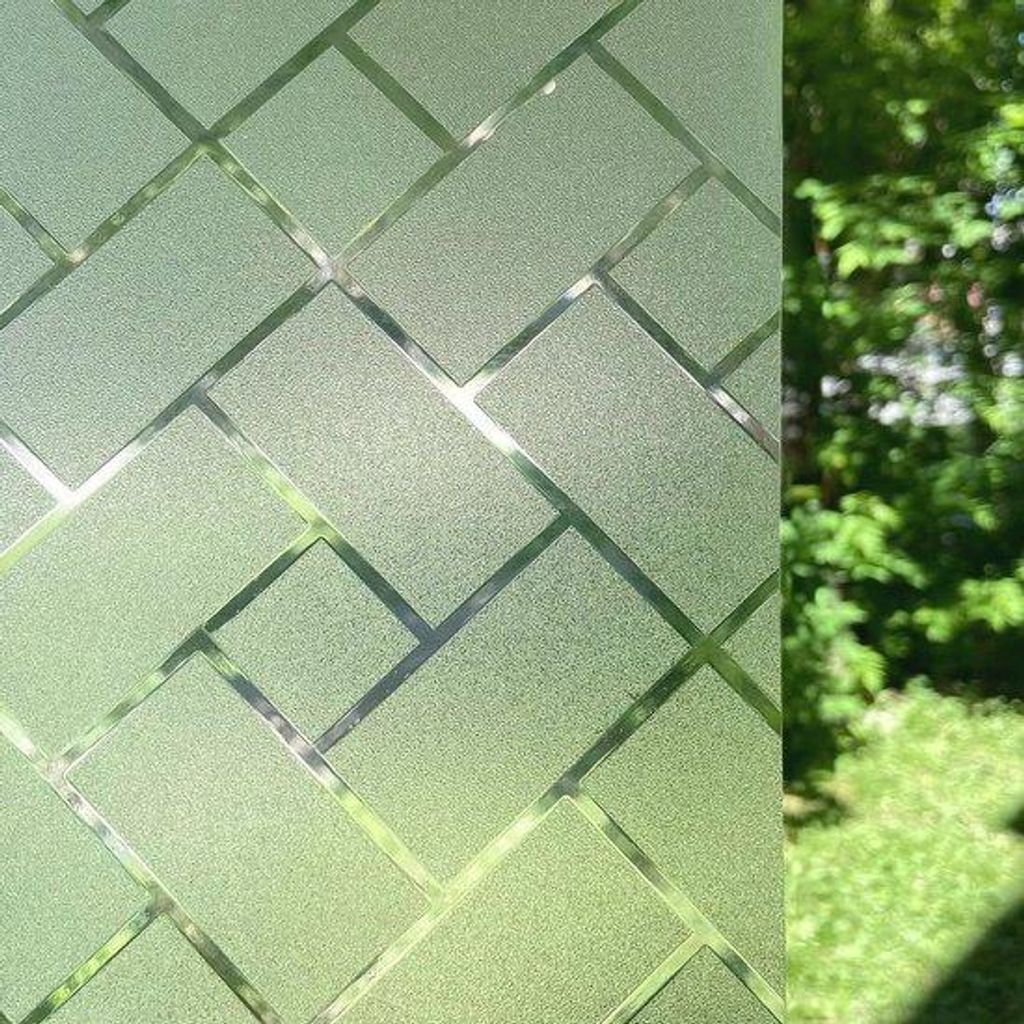 Matte Glasfolie für Privatsphäre - Entfernbare und Rahmenlose Folie - Ideal für Zuhause und Büro - 90 x 200 cm