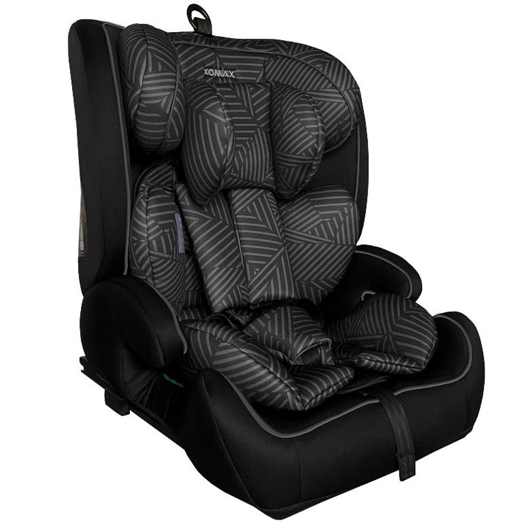XOMAX HC02S Kindersitz ISOFIX 9–36kg Gruppe 1/2/3 | ECE R129 i-Size | Mitwachsend, höhenverstellbar, 5-Punkt-Gurt & Top Tether, Sitzerhöhung