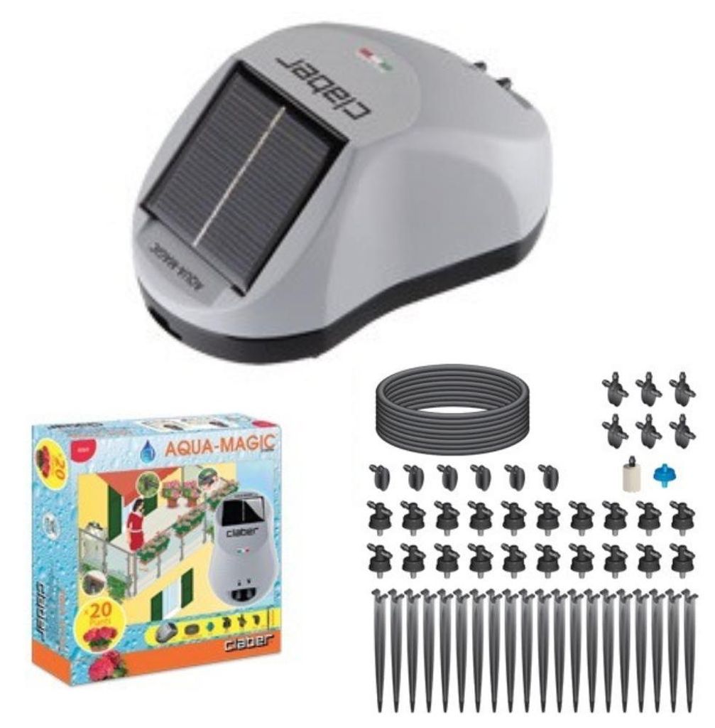 Irrigatore automatico con pannello solare max 20 vasi con Immagine del prodotto 