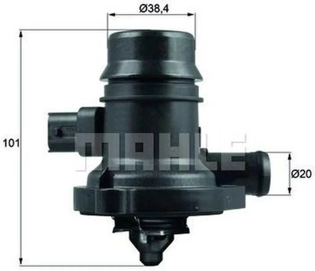 Thermostat de Rechange Mahle pour Réparation Refroidissement Opel-Chevy - 2