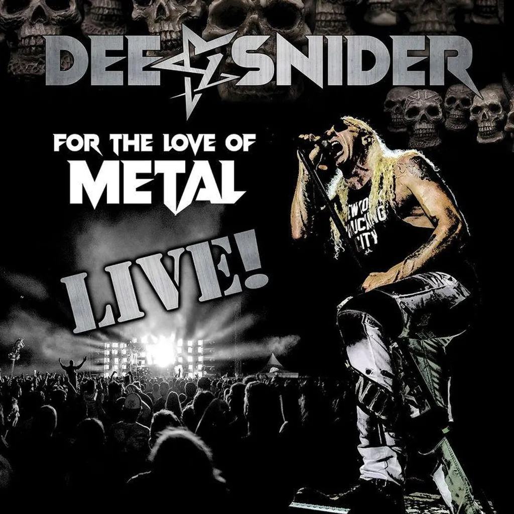 Album Vinyle Dee Snider Pour l'amour du métal Live LP Collector Napalm