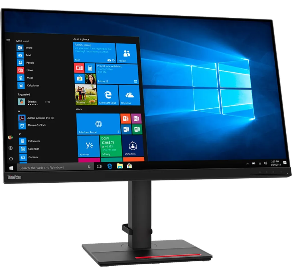 Lenovo ThinkVision T32 Écran Idéal pour Télétravail et Multitâche - 10