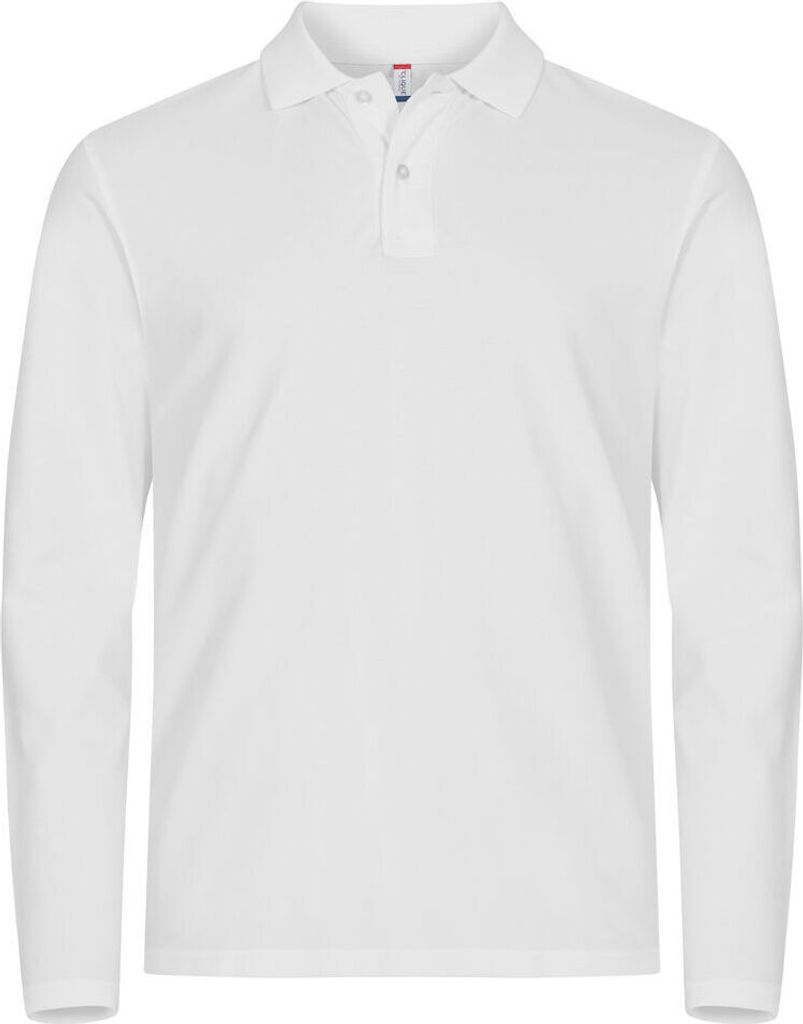 Clique Stretch Premium Polo L/S Produktbild 