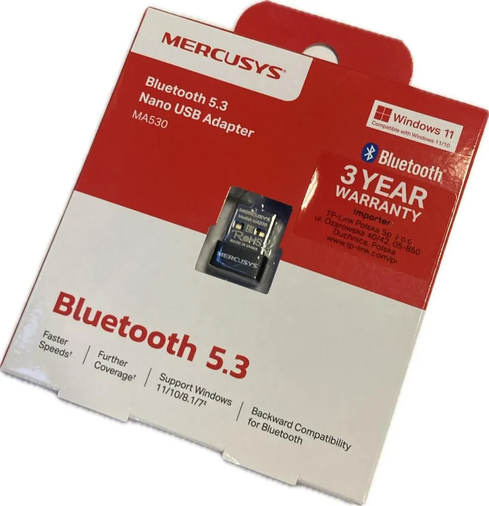 MERCUSYS Adattatore Bluetooth 5.3 Nano | Libera la tua Musica