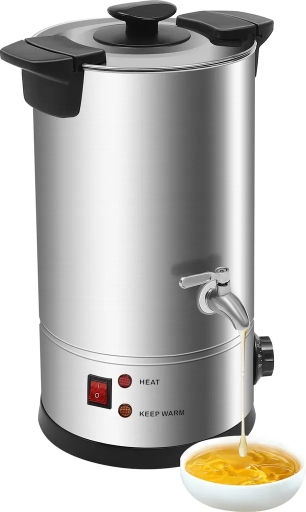 Cuve de fusion 10,5L pour bougies argent à température programmable - 2