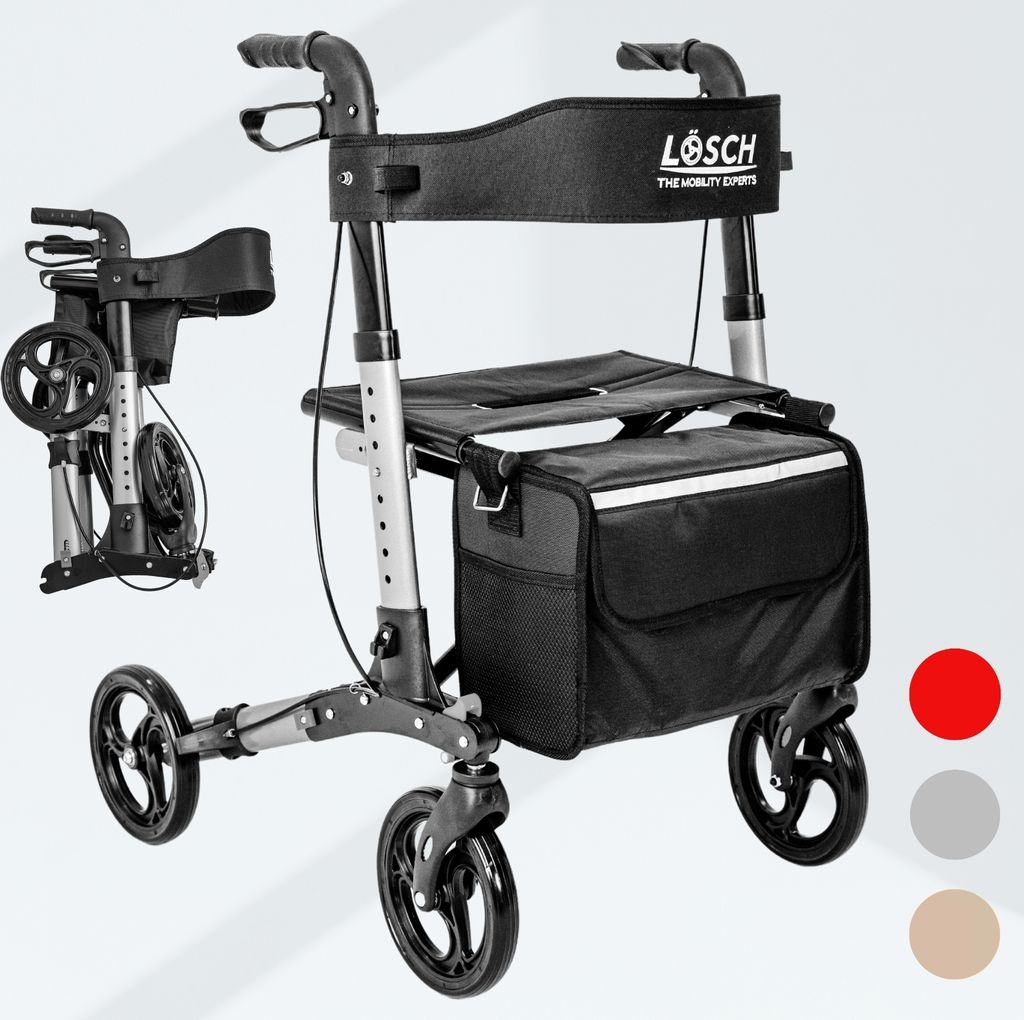 Lösch Reha Rollator TABAS Mobility Silber
