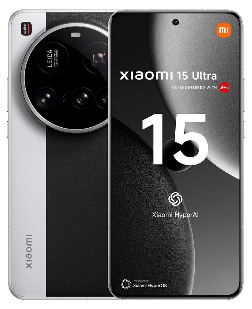 Xiaomi 15 Ultra 5G 16GB/1TB Silber (Silver Chrome) Dual-SIM Produktbild 