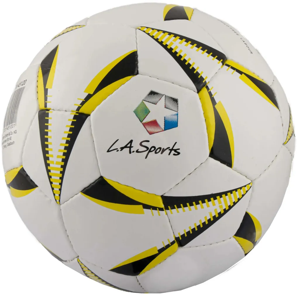 Ballon de football taille 5 La Sports Advanced blanc anti-dégonflement
